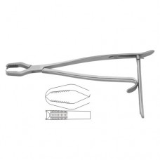 Lane Bone Holding Forcep With Ratchet Stainless Steel, 33 cm - 13 "